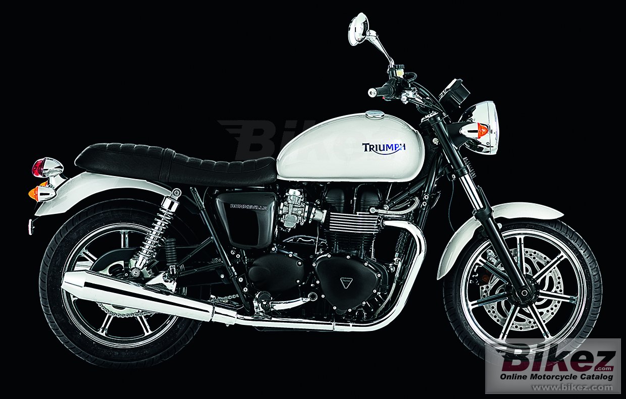 Big Triumph bonneville picture and wallpaper from Bikez.com